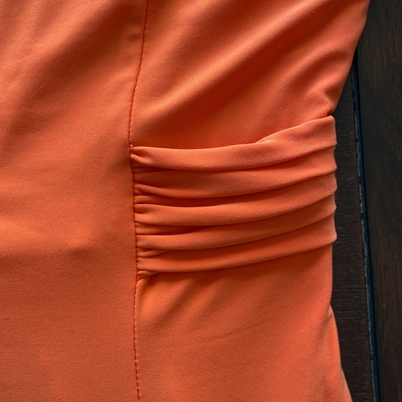 LAUREN Ralph Lauren BEAUTIFUL AND CLASSIC 🧡ORANGE🧡 DRESS PLUS SIZE 14 🌟EUC🌟 - Picture 9 of 17